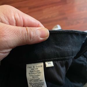 New Rag & bone Men’s 30/32 Fit 2 Slim jeans Tonal black